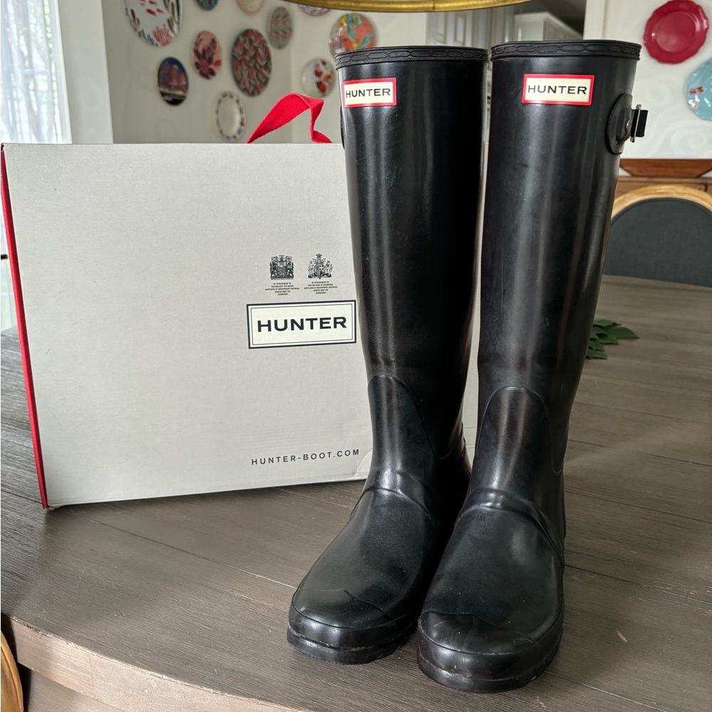 Hunter Original Tall Gloss Rain Boots
